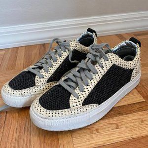 P448 Soho Low Sneakers Crackled Snake + Sparkle 7